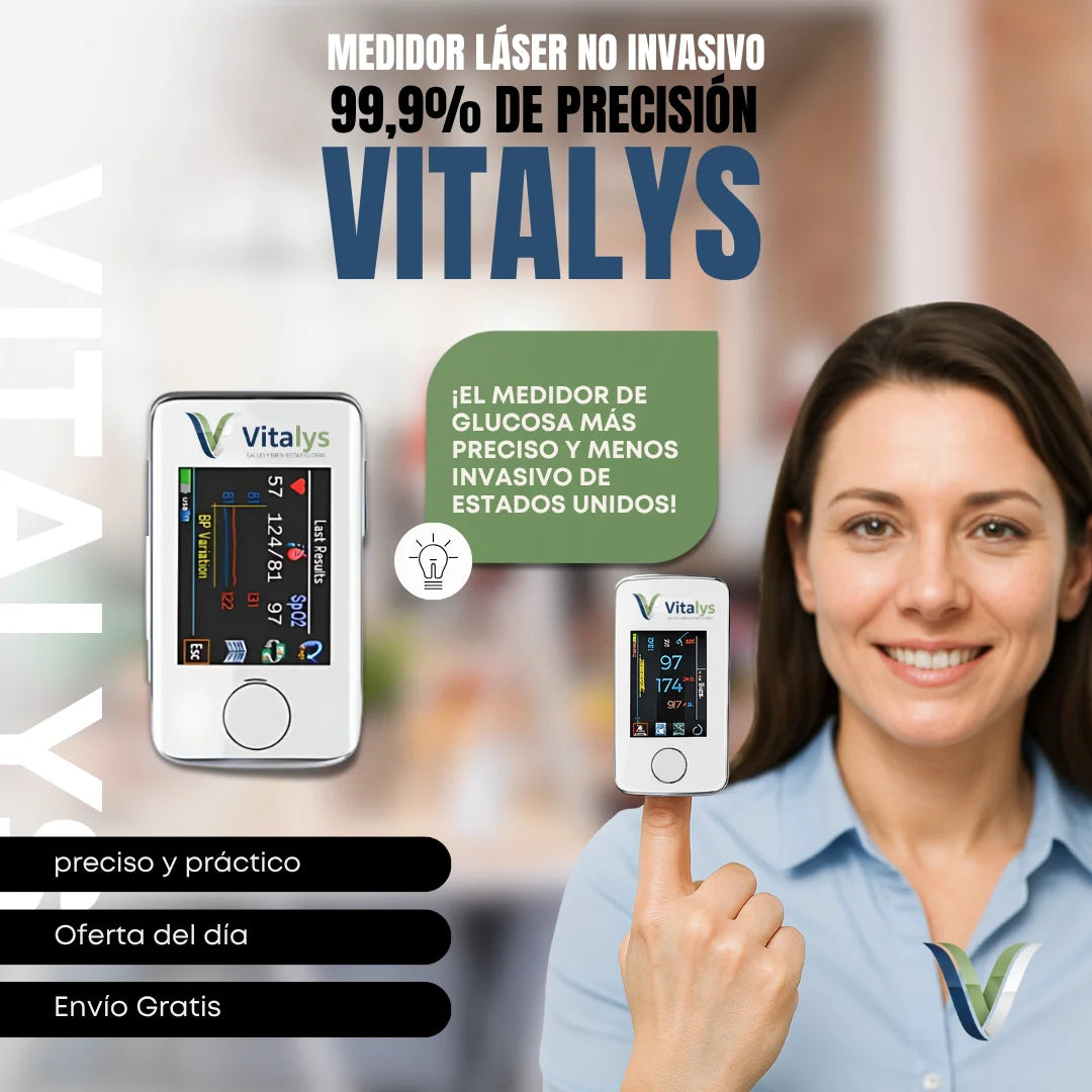 Vitalys - Controla tu Glucosa con 99,9% de Precisión