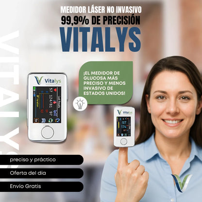 Vitalys - Controla tu Glucosa con 99,9% de Precisión